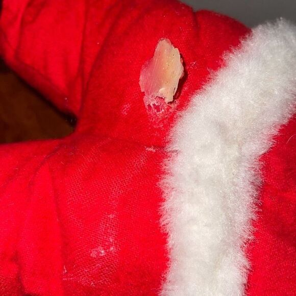 Vintage Annalee Christmas 18” Poseable Santa HANDPAINTED USA - Picture 14 of 15